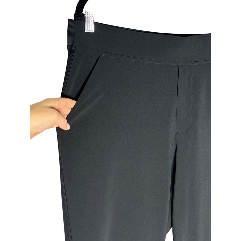 Athleta Brooklyn Mid Rise Ankle Pant Black-sz 14 - Picture 9 of 10